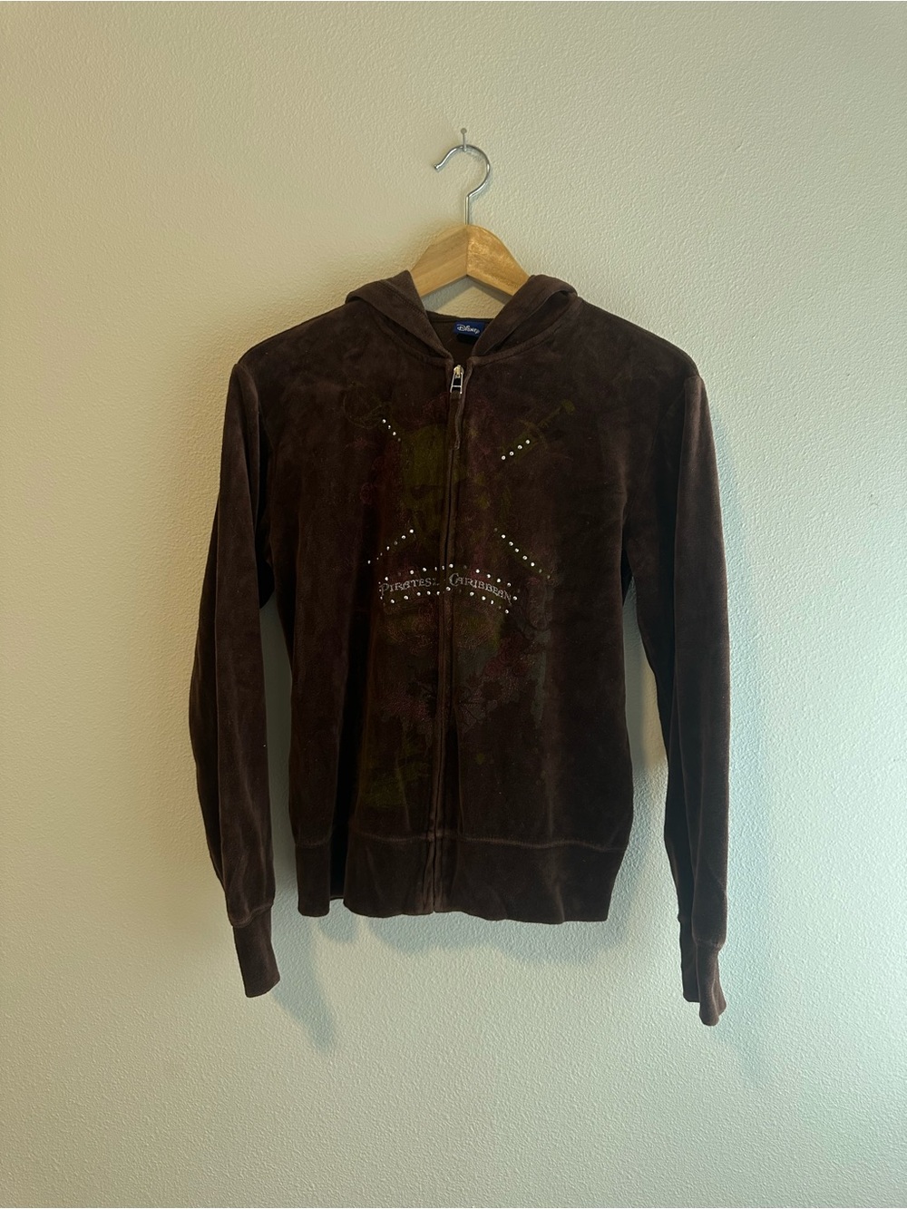 Y2K Pirates of the Caribbean Disney Zip Up Jacket